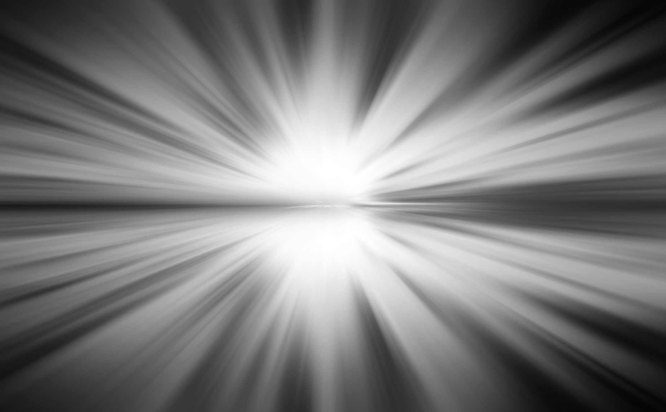 Black and white zoom effect